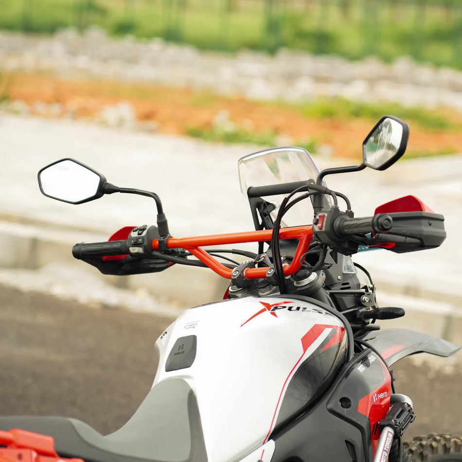 HANDLE BAR INCLUDING CLUTCH CABLE FOR XPULSE 210 (RED)