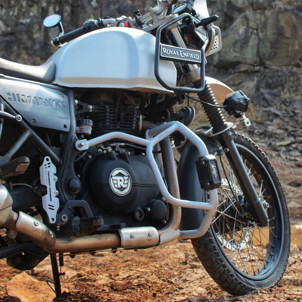 Crash/Leg Guard for Royal Enfield Himalayan 411 | SILVER