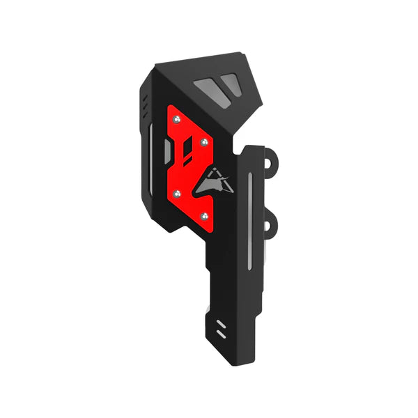 Master Cylinder Guard V.2.0 for Royal Enfield Himalayan 411 | BLACK-RED