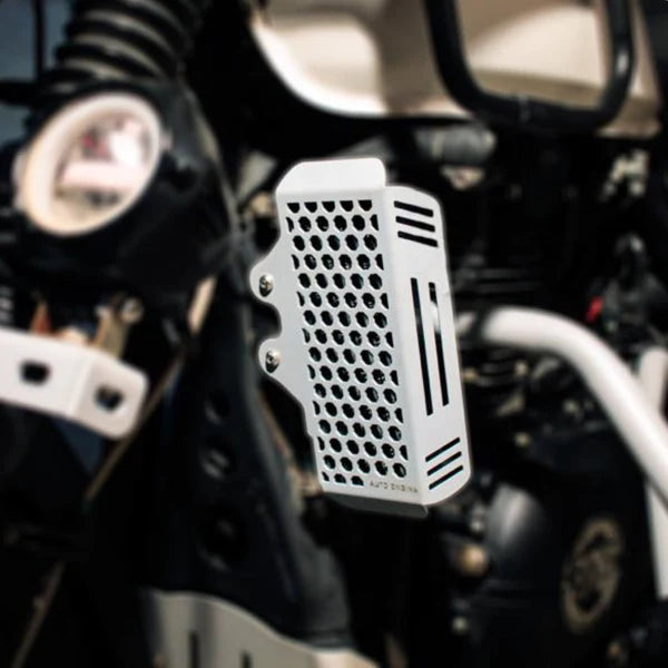 Radiator Guard for Royal Enfield Himalayan 411 | SILVER