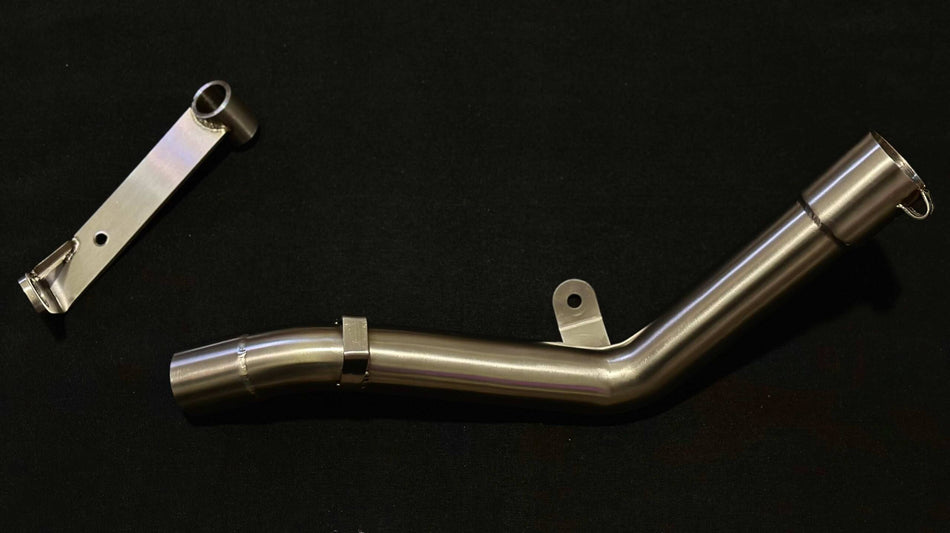 AEW EDGE MID PIPE WITH CENTRE STAND BRACKET FOR GUERRILLA 450