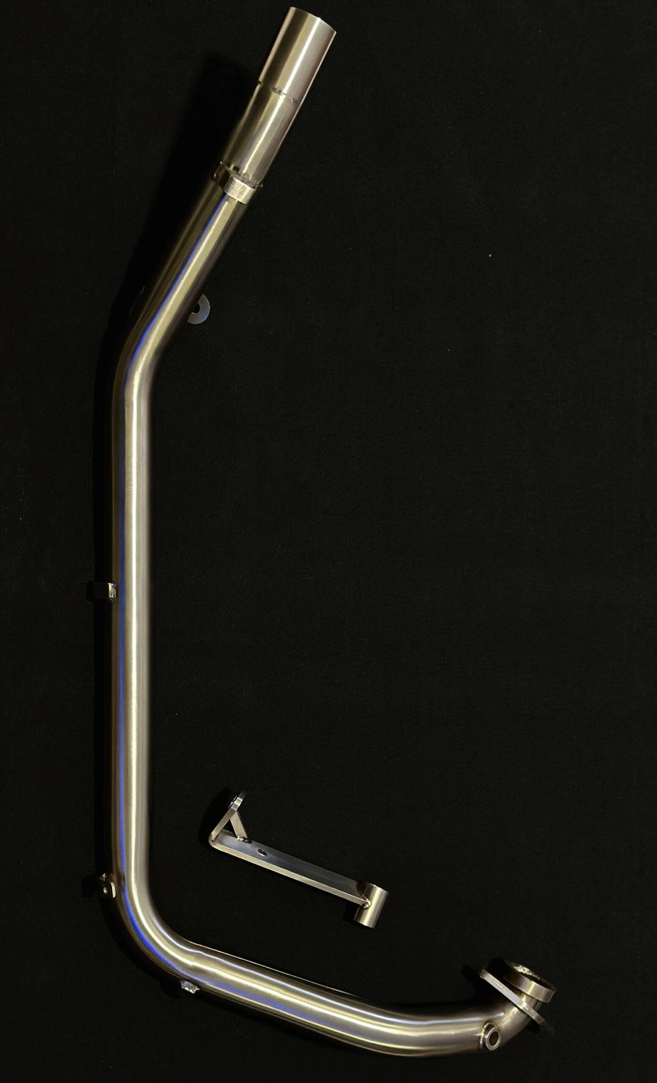 AEW EDGE PERFORMANCE HEADER PIPE WITH CENTRE STAND BRACKET EXHAUST FOR HIMALAYAN 450