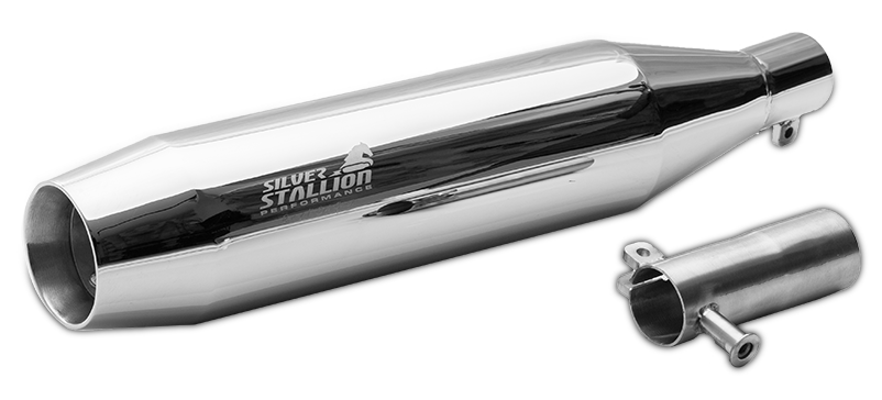 SILVER STALLION EXHAUST  DRIFT  SILVER FOR CB 350 HNESS