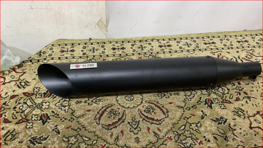 Sportster Silencer Black For R.E All Models