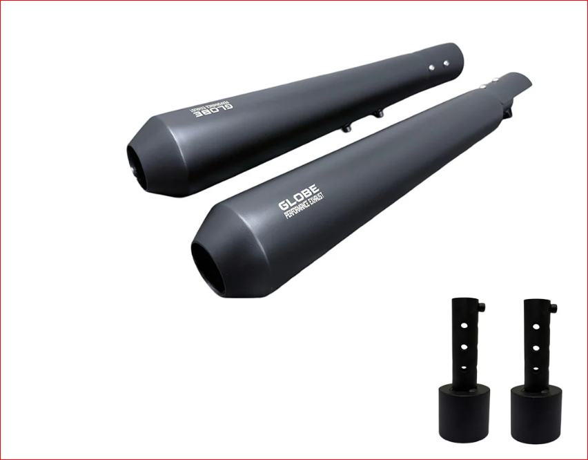 Jettar Black Exhaust For Continental Gt 650 & Interceptor 650