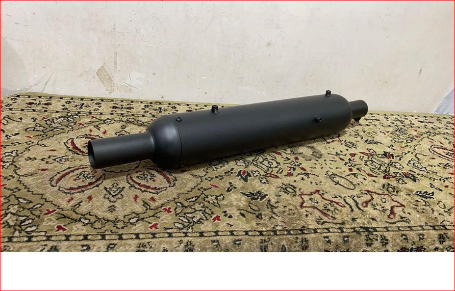 Replica Black Exhaust For Classic 350 Reborn ,Standard 350 Reborn , Meteor 350