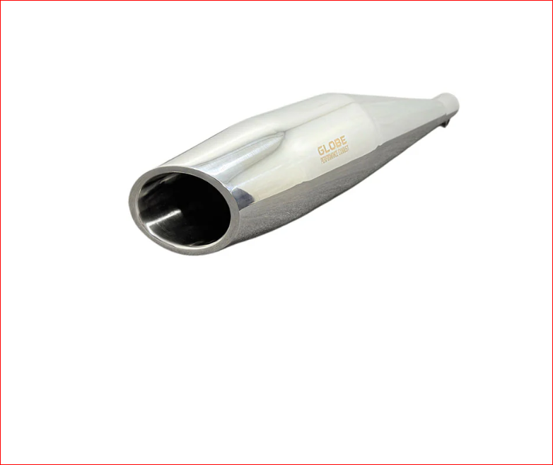 Dolphin Premium Stainless Steel Exhaust For Classic 350 , Standard 350 , Electra 350 SS 304 Grade