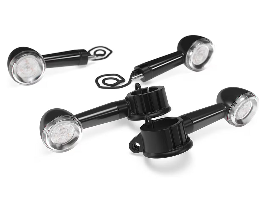 Black LED Indicators For Royal Enfield New Bullet 350
