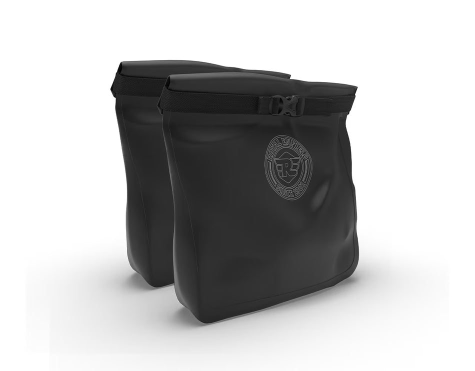 Black Long Haul Waterproof Inner Bags For Royal Enfield Super Meteor 650