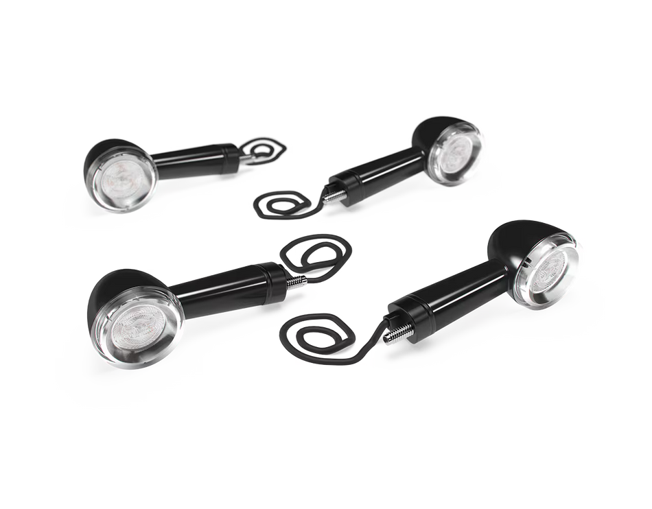 Silver LED Indicators For Royal Enfield New Bullet 350