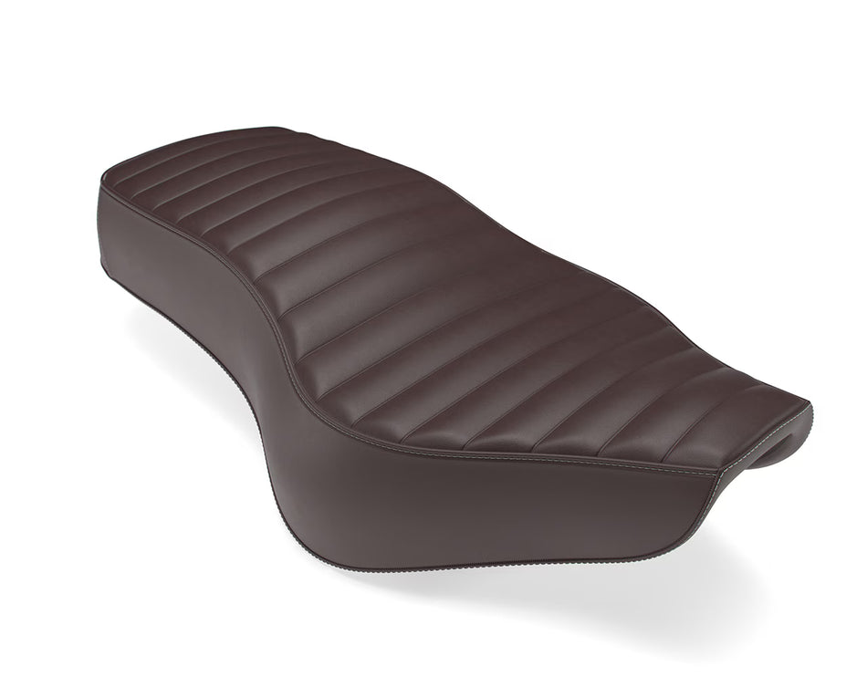 Brown Pleated Seat Covers For Royal Enfield New Bullet 350