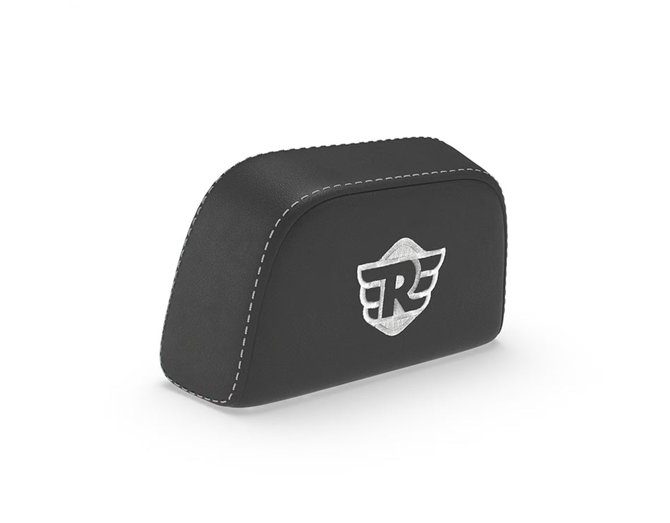 Black Passenger Backrest Pad For Royal Enfield New Bullet 350