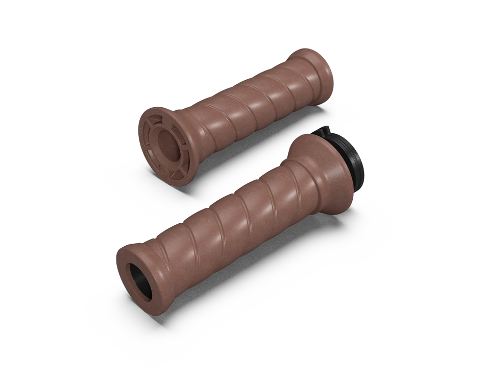 Brown Handlebar Grips For Royal Enfield Goan Classic 350