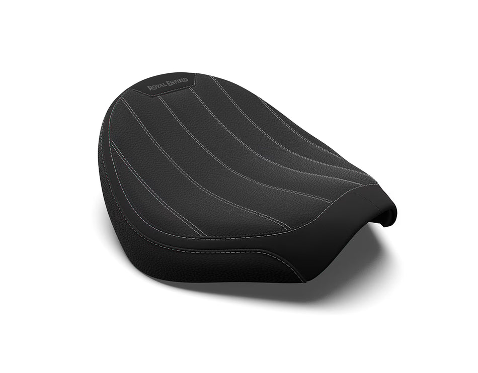 Black Signature Rider Seat For Royal Enfield Shotgun 650