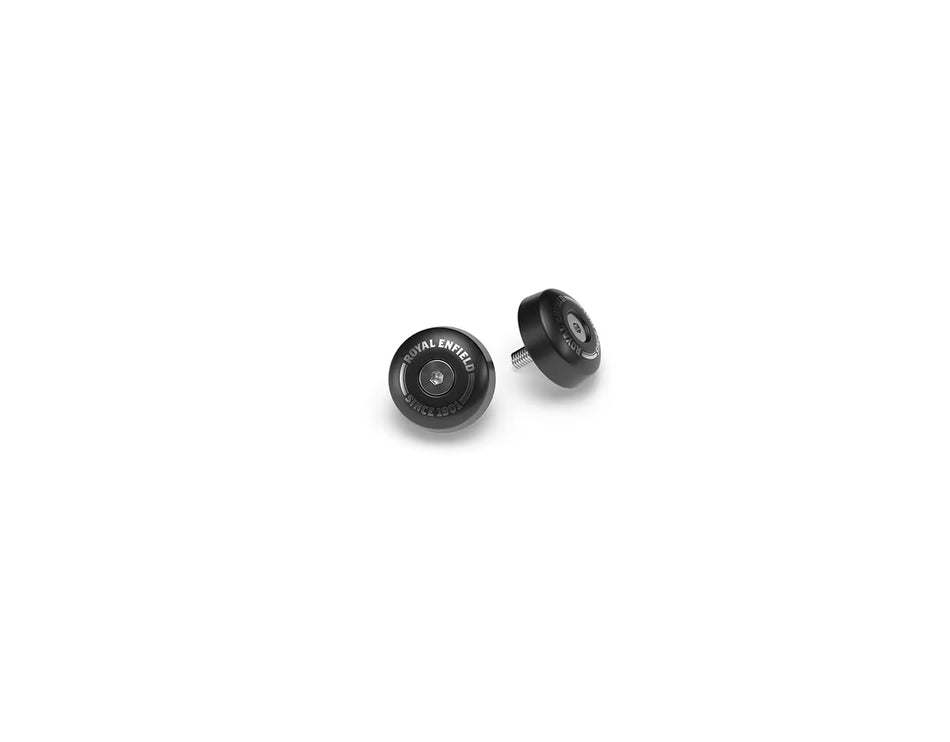 Black Bar End Finishers For Royal Enfield Classic 650
