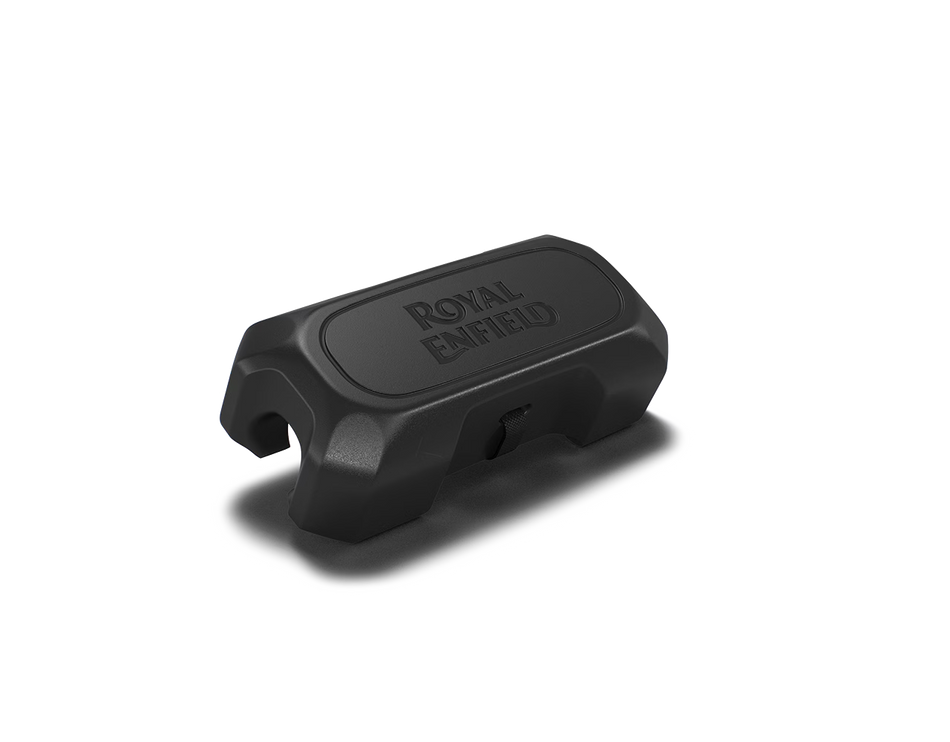 Black Rally Handlebar Pad For Royal Enfield New Himalayan