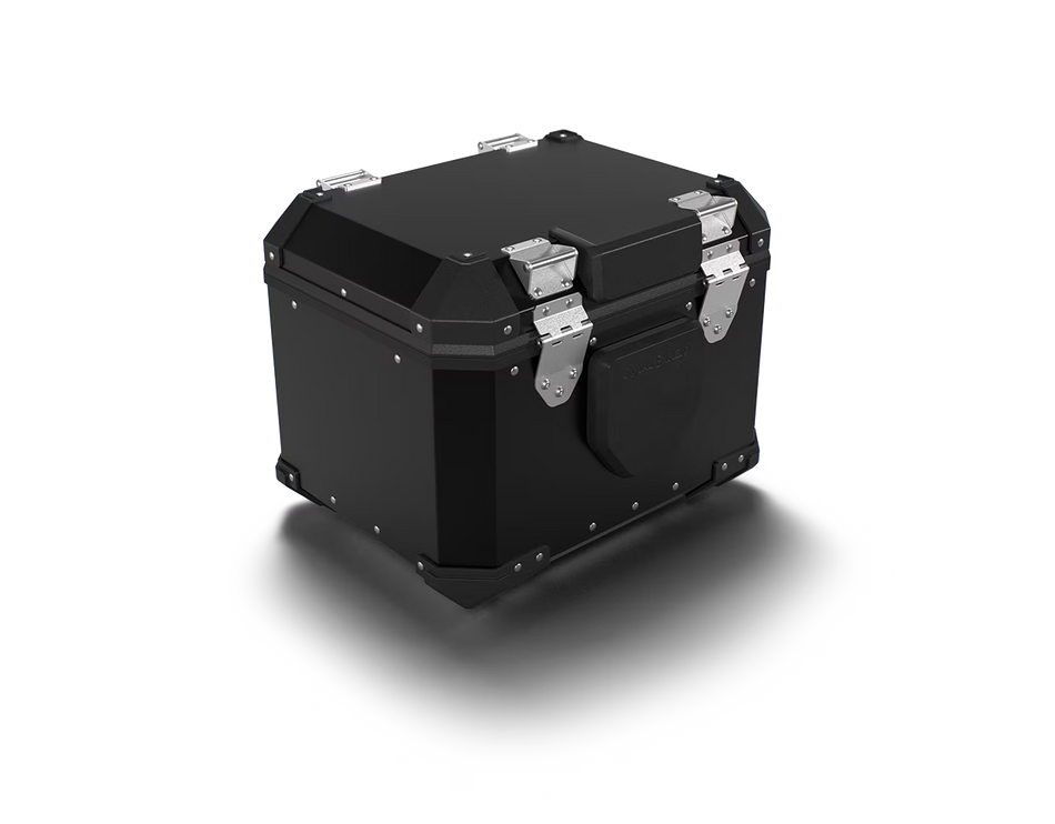 Black Adventure Top Box For Royal Enfield Bear 650
