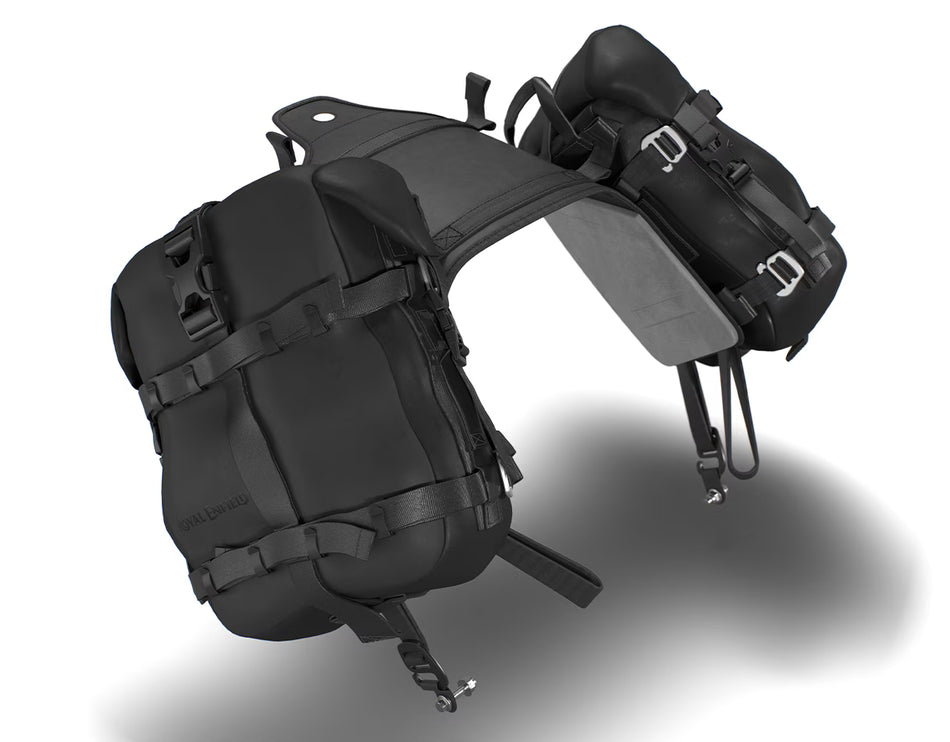 Rally Rackless Soft Panniers For Royal Enfield New Himalayan