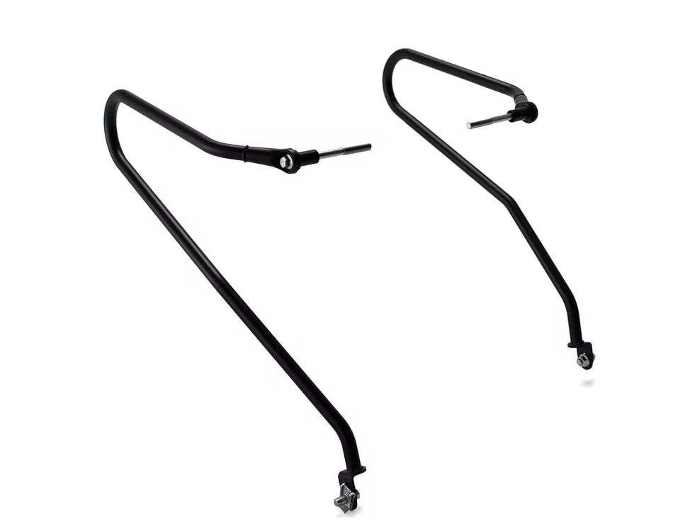 Black Soft Pannier Rails For Royal Enfield Guerrilla 450