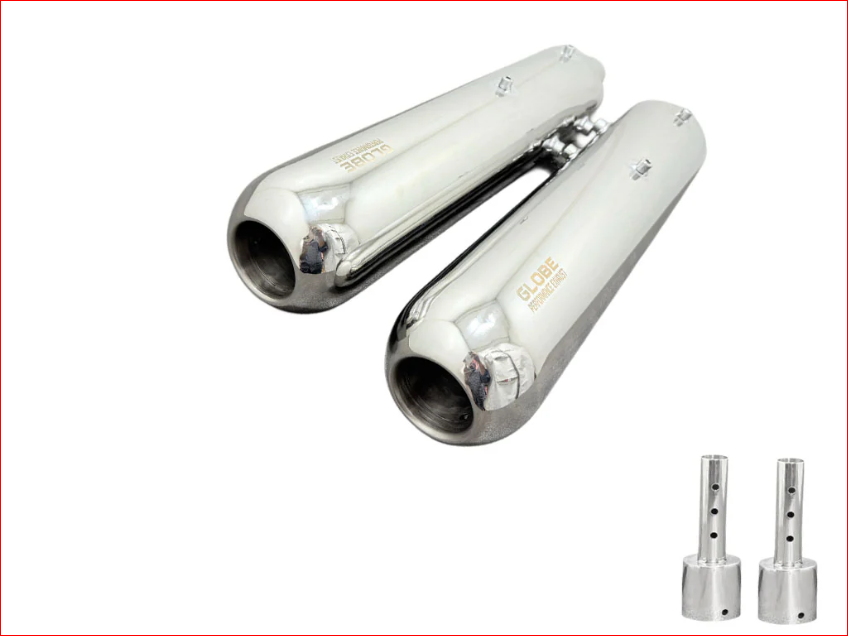 Replica Exhaust For Super Meteor 650 Stainless Steel With DB Killer
