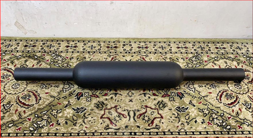 Mini Punjab Small Pipe Chota Muh Black Silencer For Classic ,Standard ,Electra R.E