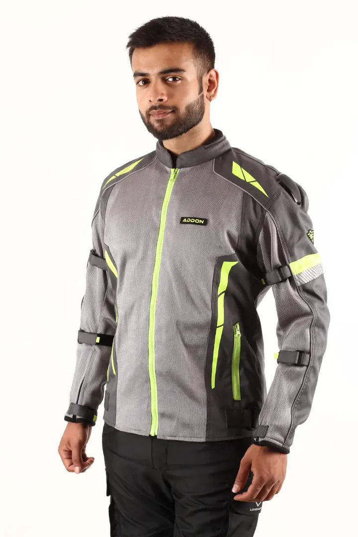 Addon Pro Jacket (GreyNeon green)