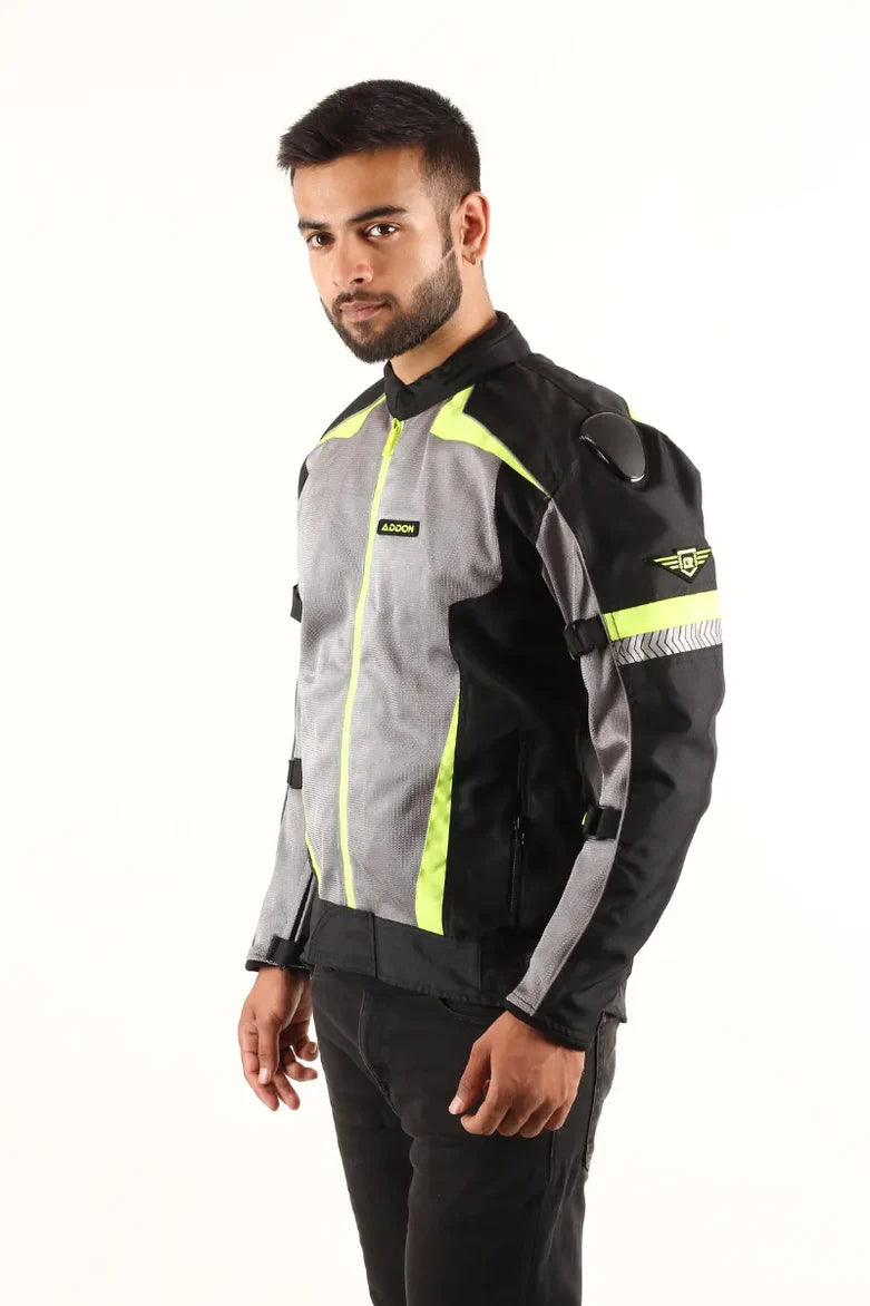 Addon Pro Max Jacket (Black Neon Green)