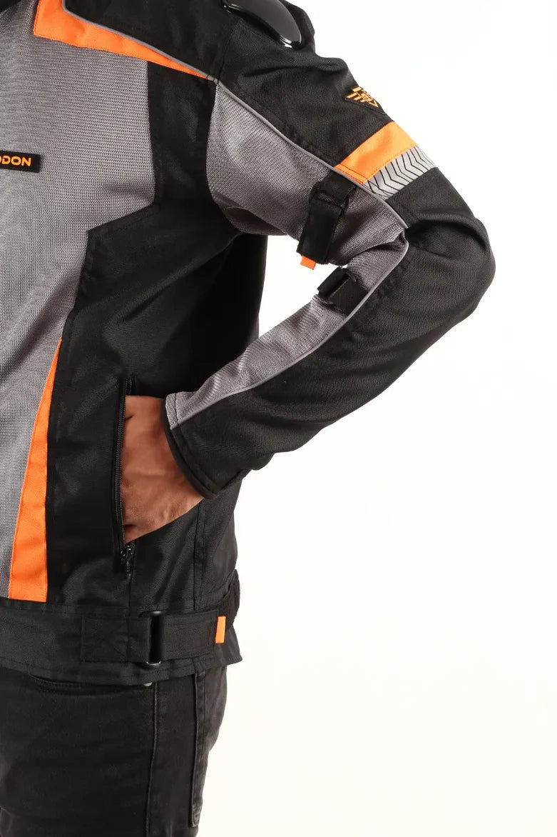 Addon Pro Max Jacket (Black Orange)