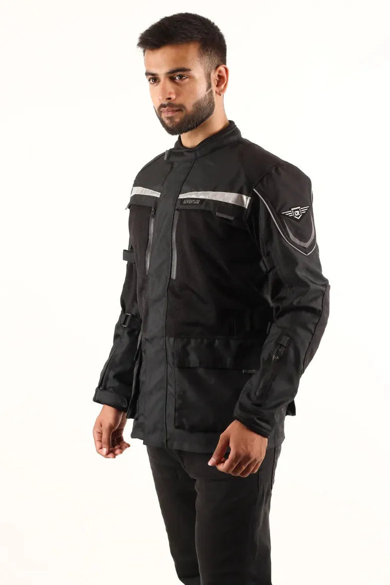 Adventure Touring Jacket- Black
