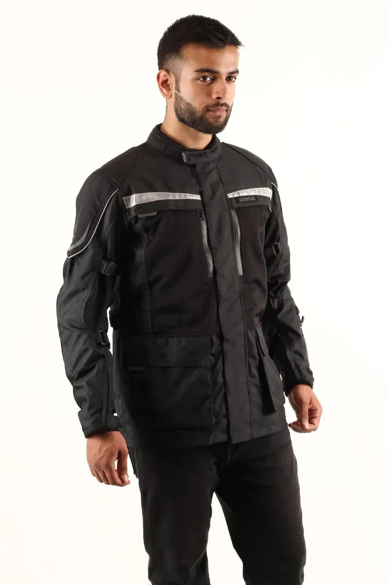 Adventure Touring Jacket- Black