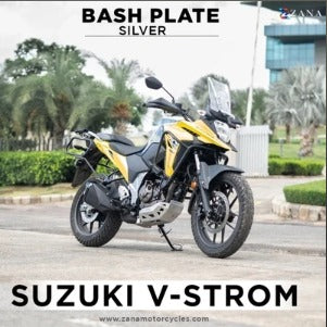 Zana- BASH PLATE MS SILVER FOR V-STROM 250