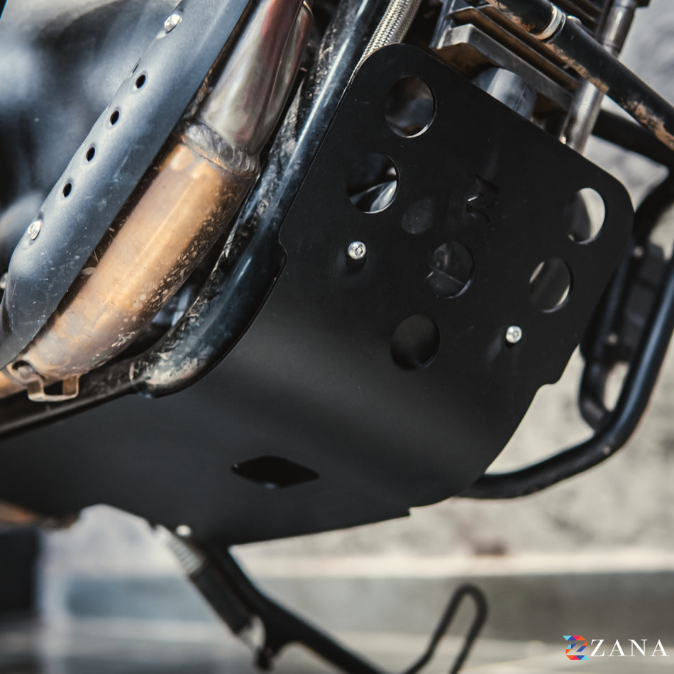 Zana- Bash Plate For RE Bear 650 (Aluminum, Black)