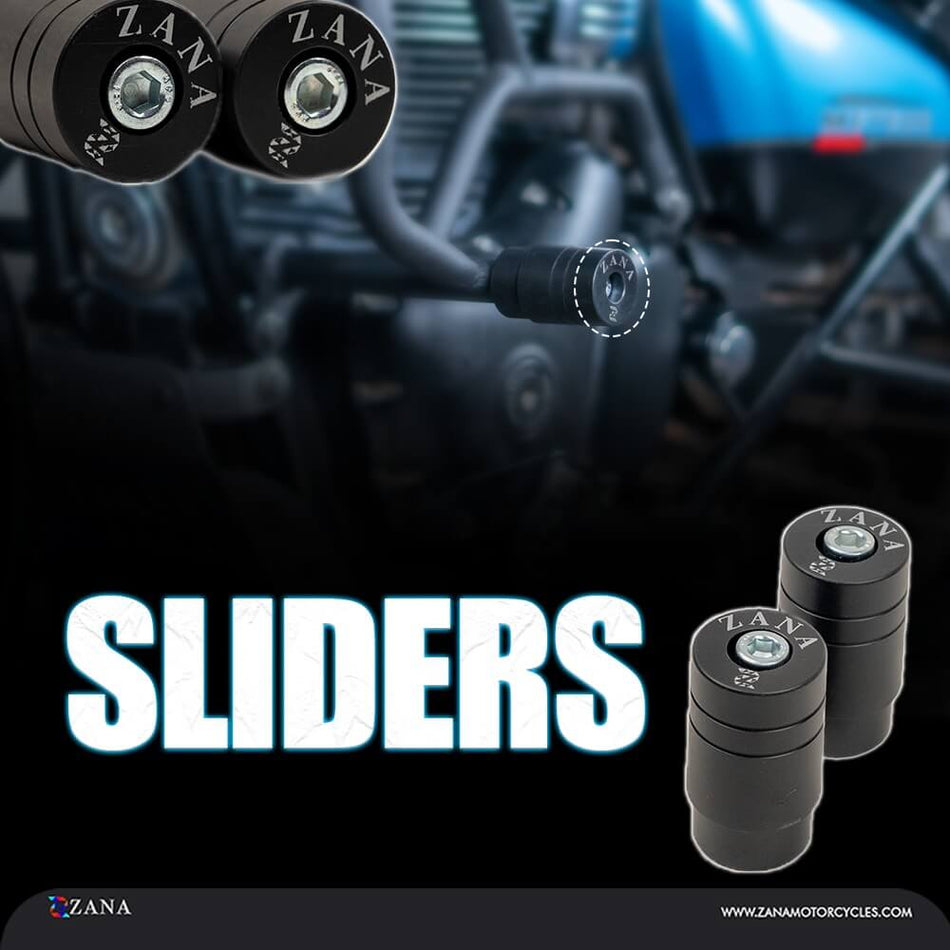 Zana- Sliders Pair For Crash Guard RE Bear 650