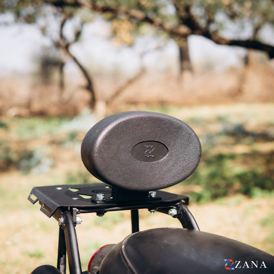 Zana- Pillion Backrest Ovel Cushion For Bear 650