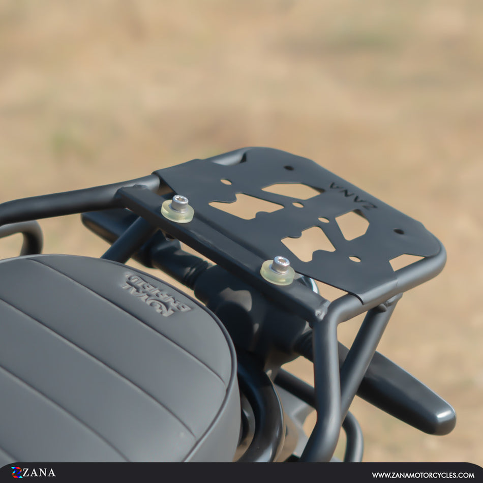 Zana- Top Rack with W Plate for Bear 650 (Compatible with Pillion Backrest)