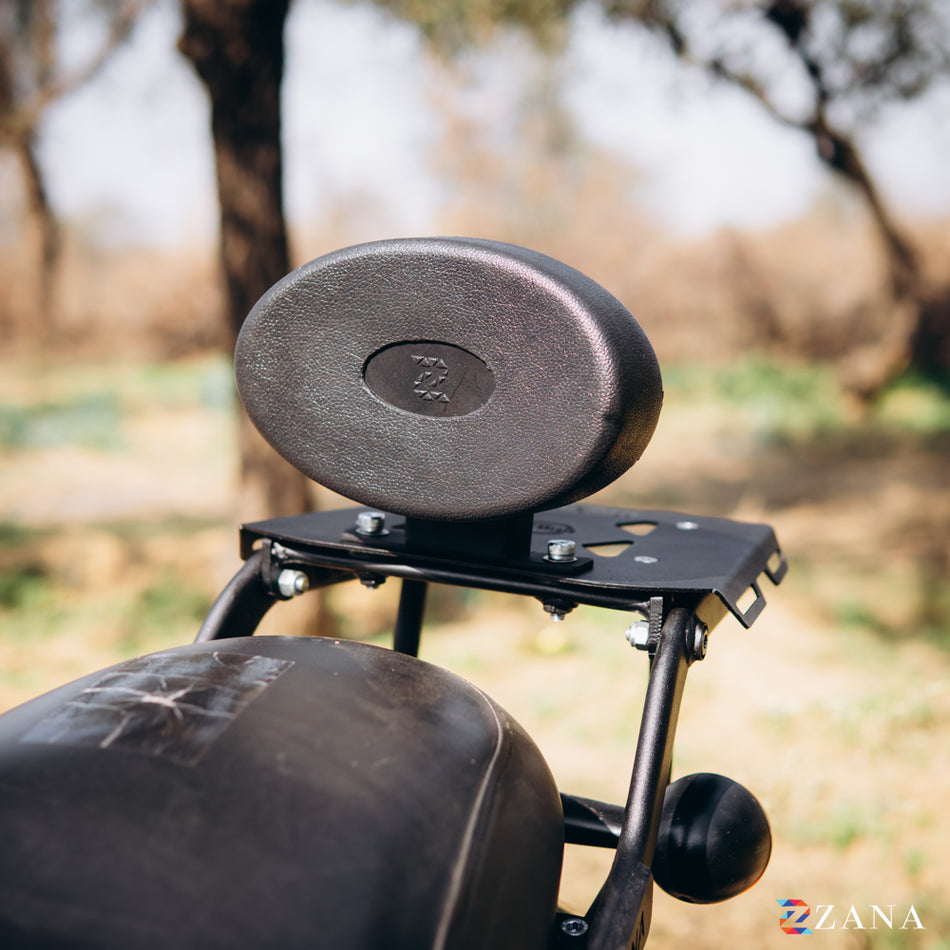 Zana- Pillion Backrest Ovel Cushion For Bear 650