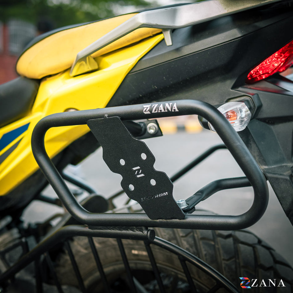Zana- SADDLE STAY MS WITH JERRY CAN MOUNT BLACK FOR V-STROM 250