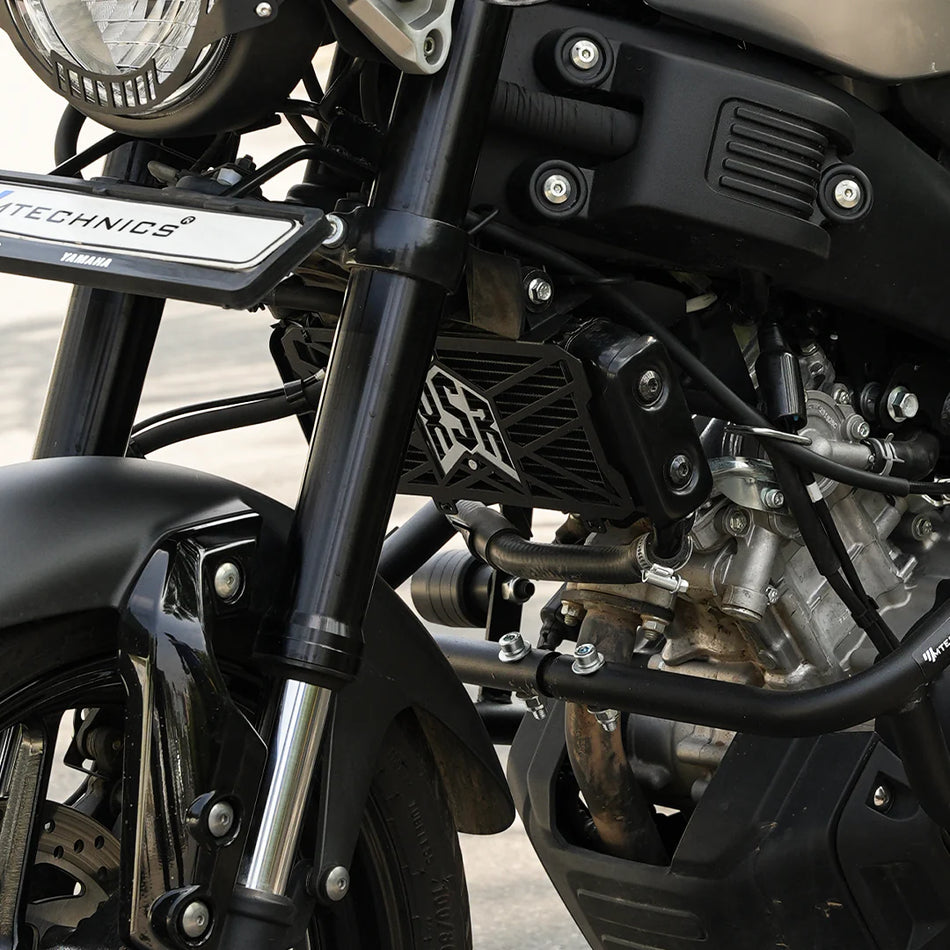 RADIATOR GUARD (SILVER ) FOR YAMAHA XSR 155