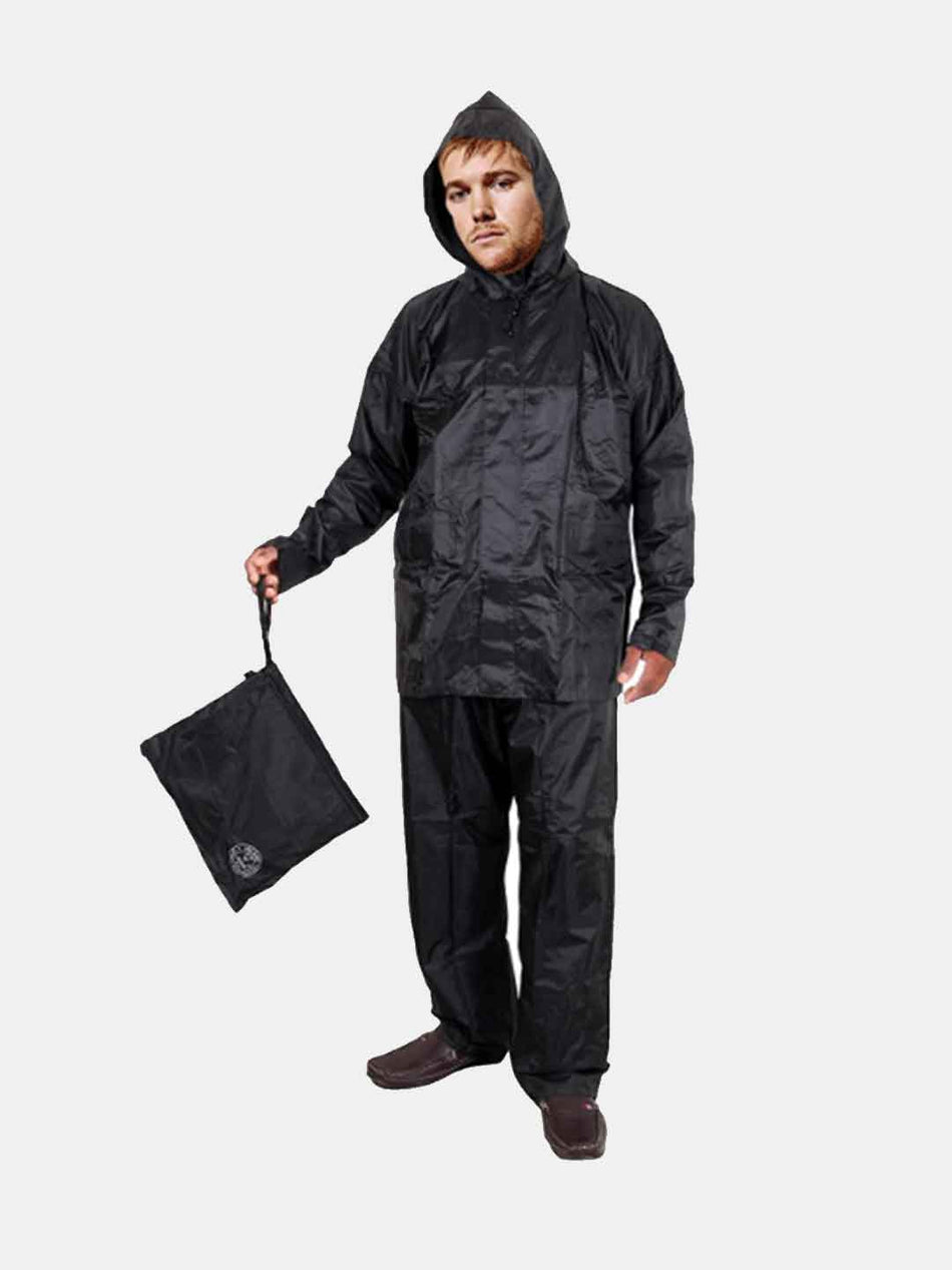 DUCKBACK PRESIDENT RAINCOAT-BLACK