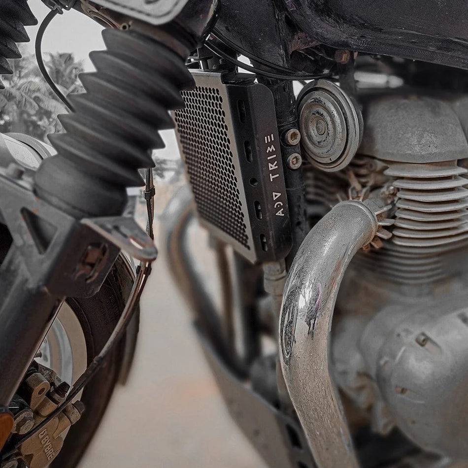 Radiator Guard for R.E. Continental GT 650