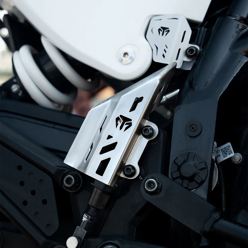 REAR MASTER CYLINDER GUARD (SS) FOR 2025 KTM 390 Adventure/Adventure X