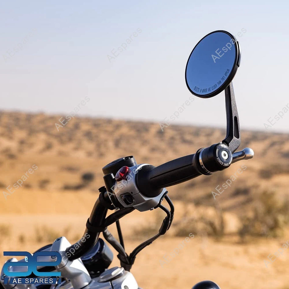 Bar End Mirror Mounts For Royal Enfield Bear 650