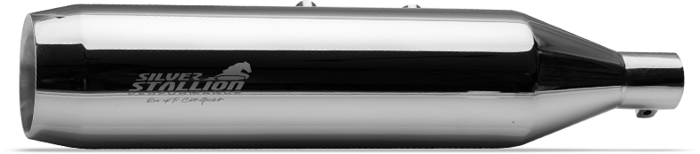 SILVER STALLION EXHAUST  SPORTY PLUS ( J SERIES ) SILVER FOR REBORN /CLASSIC  & METEOR 350
