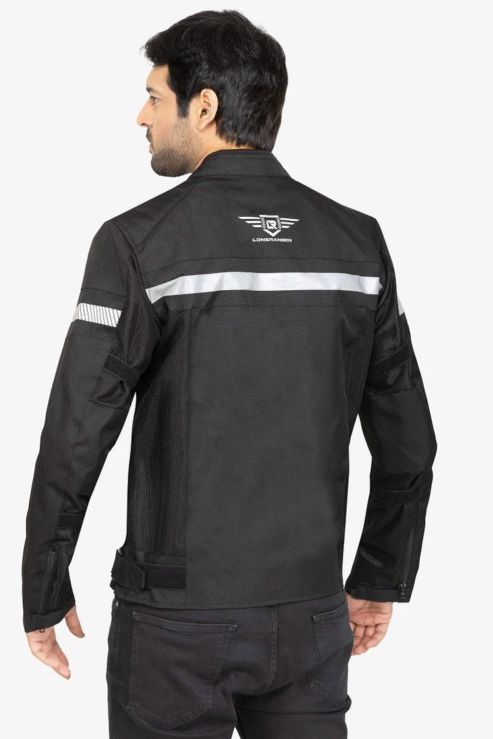 Lone Ranger Rebel Biker Jacket (Black)