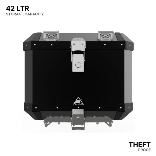 Aluminium Topbox-  42L for 2025 KTM 390 Adventure X/S | Auto Engina