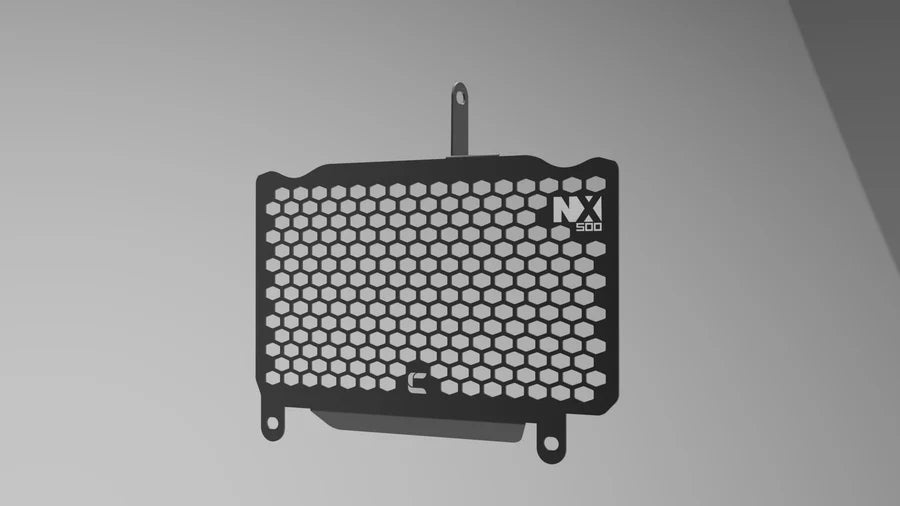 Aluminium Radiator Grill for NX 500 (Black )