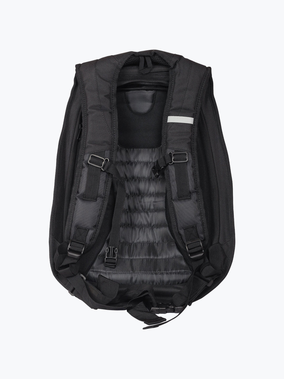 MOTORCYCLE BACKPACK BLACK/RED/WHITE